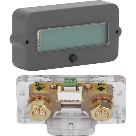 Voltmètre de batterie 80V 100A, contrôleur de tension étanche en ABS, câblage facile, protection anti-inversion, pour sécurité (1/5)