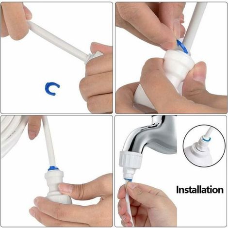 Tuyau D Alimentation Eau - 15 M - 1 4 Pouces - Pour Refrigerateur Et Congelateur - Kit Complet Avec Accessoires (1/5)