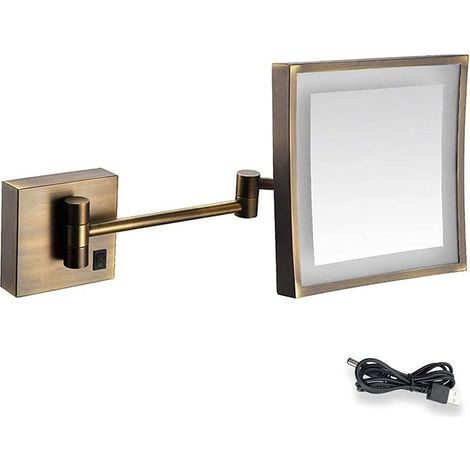 Products Bathroom Bathroom Mirror Make Up Wall Mounted 3X