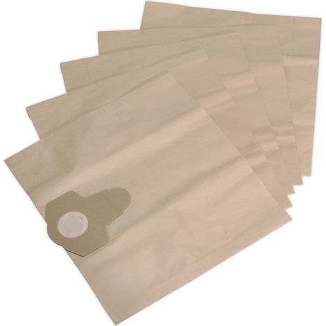 Sealey Dust Collection Bag for PC300SD Series - Pack of 5 PC300PB5