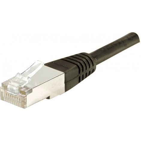 exertis Connect Cordon patch RJ45 F/UTP CAT6 noir - 50m (ECF-852656)
