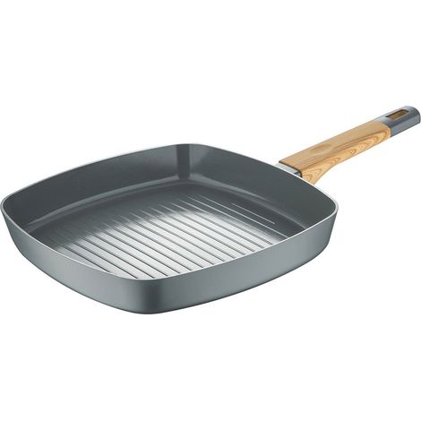 Poêle à Rôti 28 Cm Aluminium Pressé Ind Gris Terre Sg-6754 San Ignacio (1/5)