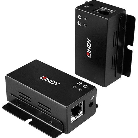 LINDY 2 Port USB 2.0 Cat.6 Extender USB 2.0 Extendeur USB câble réseau RJ45 50 m (1/5)