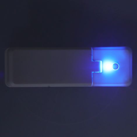 Mini-tragbarer, wiederaufladbarer USB-Beutelversiegler, Lebensmittelversiegelungsgerät für Nüsse und Snacks, weißes ABS-Eisen, 11 cm. (1/5)
