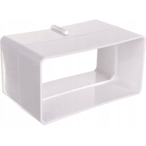 Conector de conducto awenta kp120-21 PVC plano 60x120 mm (1/3)