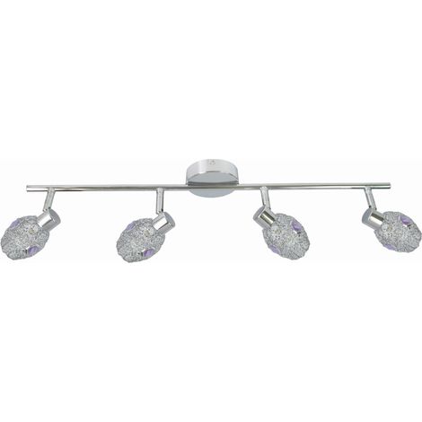 Plafoniera Candellux Golden 4xG9 cromo viola 70cm IP20 (1/2)