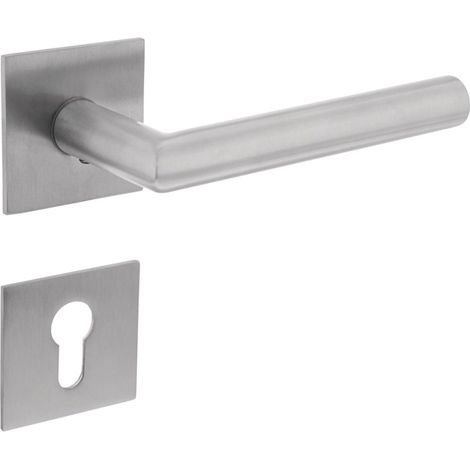 Poignée porte 0035.185005 VA 304 quad.PZ DIN G/D D/D INTERSTEEL (1/2)