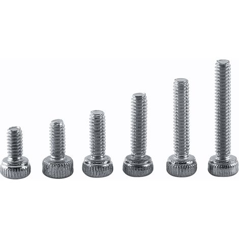 Vis Allen M2 en acier inoxydable 304 avec écrous hexagonaux et rondelles (assortiment de fixations à tête cylindrique) (1/5)