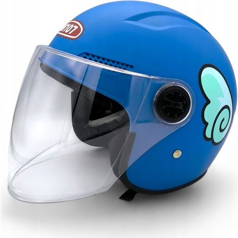 CASCO DE MOTOCICLETA INFANTIL PARA UN NIÑO, MOTOCICLETA O BICICLETA JUNIOR COMO REGALO