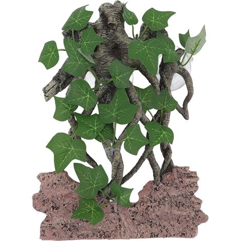 Décoration d'arbre grimpant pour reptiles, très réaliste, branche d'arbre pour terrarium. (1/5)