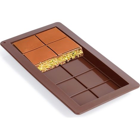 MOLDE DE SILICONA PARA DULCES DE CHOCOLATE DUBAI RESISTENTE A 230 掳C (1/5)