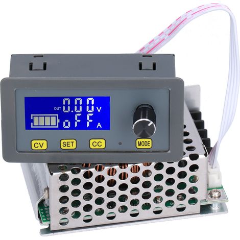 Spannungsregler mit Kurzschlussschutz, Leistungsreduzierungsmodul mit LCD-Anzeige (1/5)
