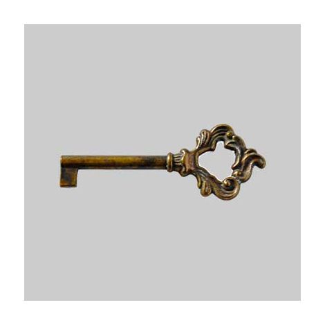 Chiave per mobili 7009 31x81 mm - patinato antico