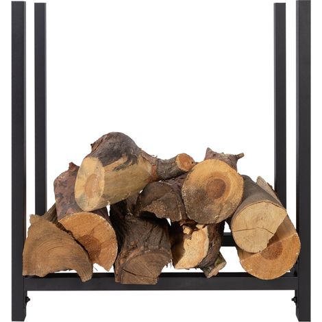 Kaminholzregal Lesbos Praktisches Holzlager 60 x 25 x 61 cm