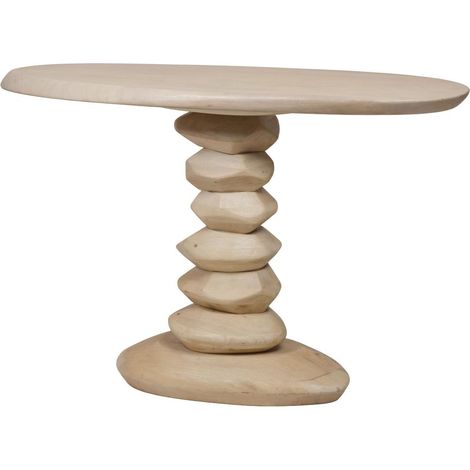 Amadeus - Console sculpturale en manguier L120 cm Dan (1/4)