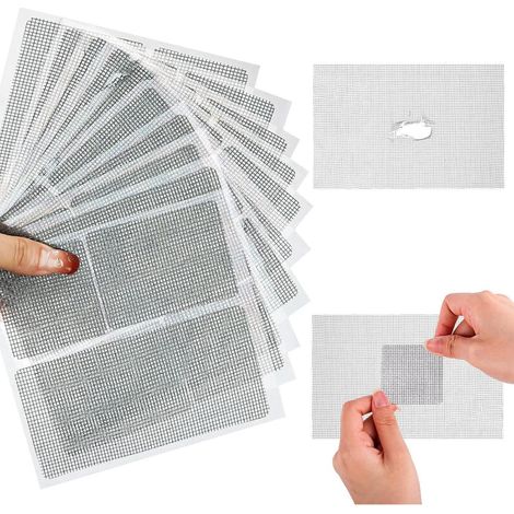Fliegengitter Reparatur Set Fenster Klebeband für Loch Ausbesserung (1/5)