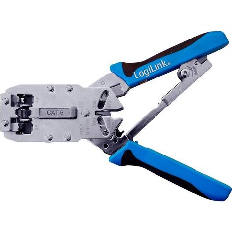 Pinza professionale per terminazioni RJ11, RJ12 e RJ45