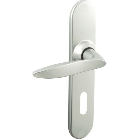 Ensemble sur plaques TWIST petit model clé L finition chromé velours VACHETTE 069127 (1/2)