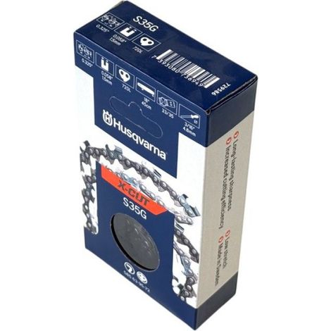 Chaine De Tronconneuse - 45 Cm - Pas 0 325 - Epaisseur 1 5 Mm - 72 Maillons - Pour Tronconneuses Professionnelles (1/4)