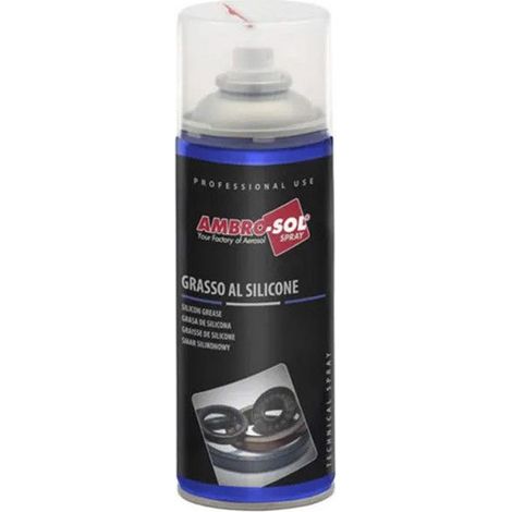 Graisse au silicone - AMBRO-SOL - G002 - 400 ml - Lubrification supérieure - Imperméabilisation (1/2)