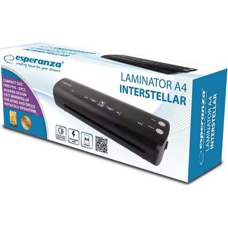 Esperanza A4 Interstellar Laminator Noir 265W (1/3)