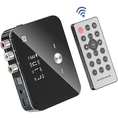 Adaptateur Bluetooth NFC avec affichage numérique, récepteur-émetteur Bluetooth 5.0, adaptateur audio Bluetooth 3,5 mm kns (1/5)