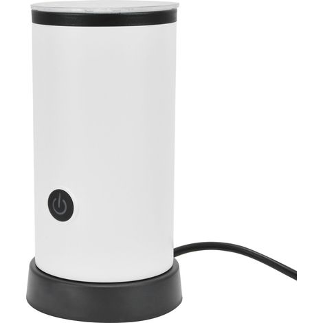 Mini mousseur à lait automatique silencieux pour cappuccino et latte, blanc, prise UE 220-240 V (1/5)