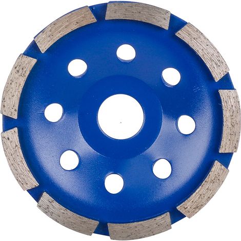 Muela copa diamantada, segmentada, 9 dientes, profi, ø115 x 22,2 mm