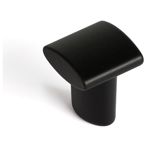 Bouton de meuble Style contemporain Fabriqué en Zamac Finition noire mate Mesures 202024mm Système de fixation vissé Comprend des vis M4 4 unités - talla (1/3)