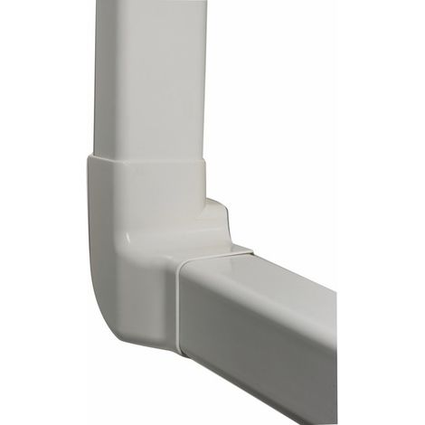 Angolo verticale sinistro 80x60 bianco crema 9001