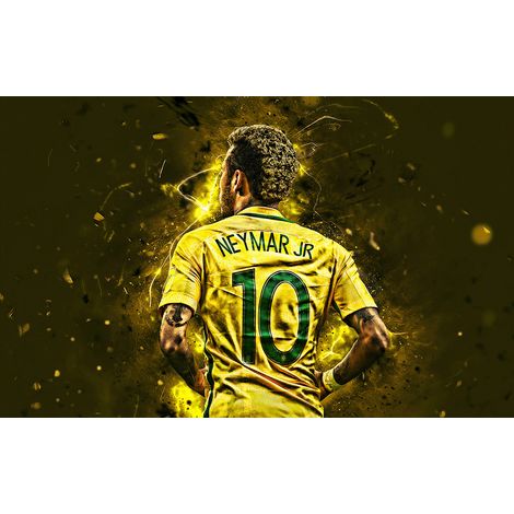 Papier peint panoramique Football - Joueur de Foot - 130 cm x 81 cm (1/2)