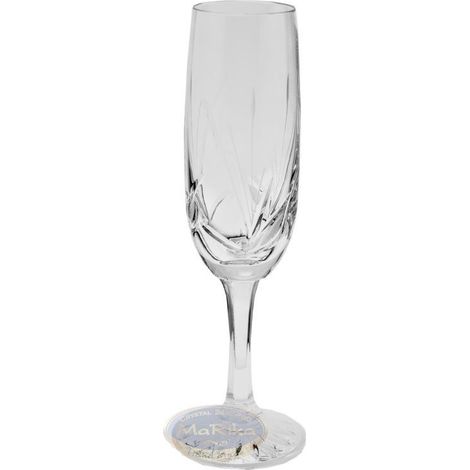 Verres à champagne en cristal 170 ml Frozen Leaf (1/5)