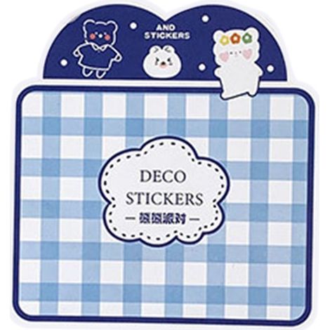 40 Autocollants Décoratifs Mignon Ours pour Carnets, Adhésifs Washi Forts et Portables pour DIY (1/3)