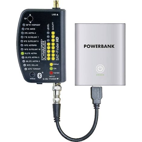 Schwaiger Sat Finder HD + Powerbank SAT Finder (1/5)