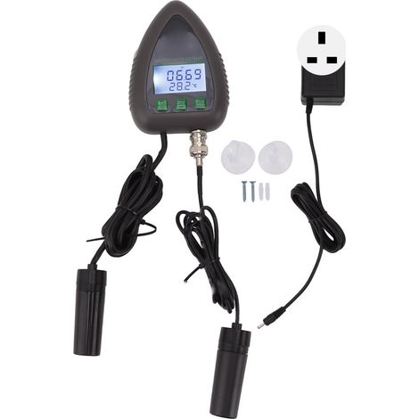 Intelligenter WLAN-Wassertester mit 5 Parametern, kontinuierlicher Überwachung von pH-Wert, TDS und Temperatur, kompatibel mit der Tuya-App, 230-V-Stecker (UK-Stecker) (1/5)