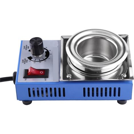 Pot à souder 150W, température contrôlée, Bain à dessouder, boîtes de Conserve 50mm ST-21C 450 degrés (1/5)