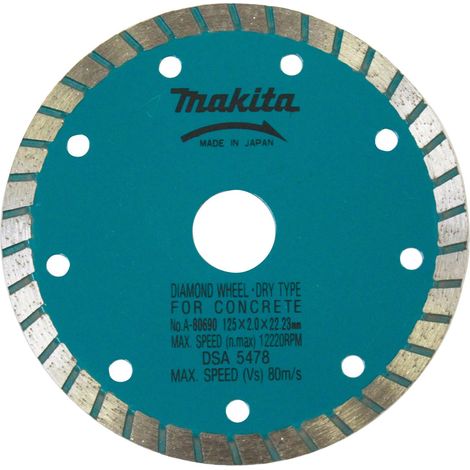 Makita Disque diamant 125 mm Coupe-carreaux - A-80690