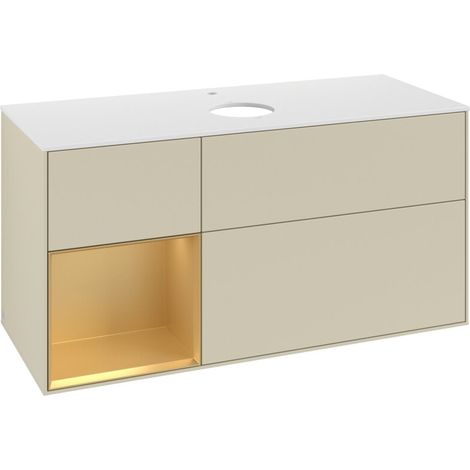 Villeroy & Boch F821HFHJ Armoire sous lavabo Finion F82 (1/3)