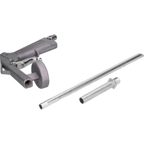 Pistolet de sablage en alliage d'aluminium, filetage mâle G1/4, aérographe pour revêtement et texturation, accessoire de pulvérisation (1/5)