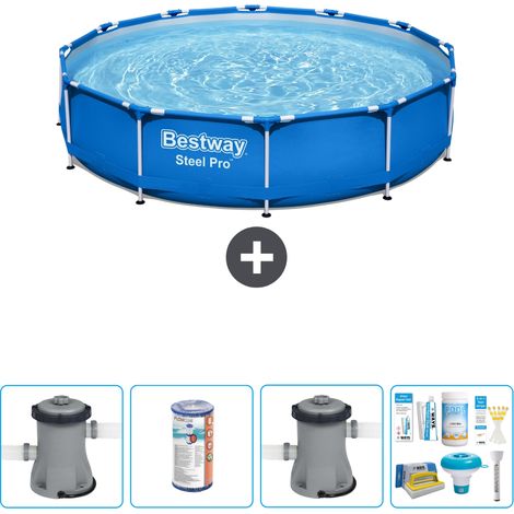 Bestway Piscina Bestway Steel Pro Rotonda - 366x76 cm - 7-pezzi  S22750
