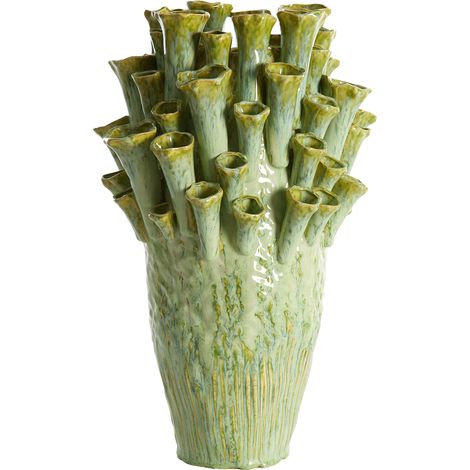 Light & Living KYRAL Keramikvase mintgrün – Ø28,5x46,5 cm
