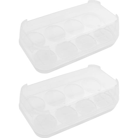 Boîte De Rangement Pour Œufs - Support Pour 8 Œufs - Résistant Au Froid - Pour Réfrigérateur Cuisine Camping Pique-Nique - 1 Pièce (1/5)