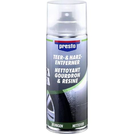 NETTOYANT GOUDRON ET RESINE 400ML PRESTO