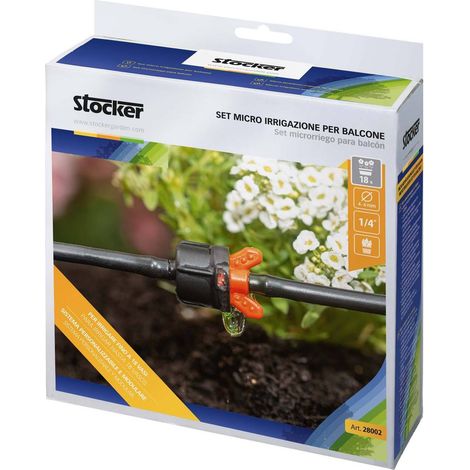 STOCKER SET MICROIRRIGAZIONE PER BALCONE