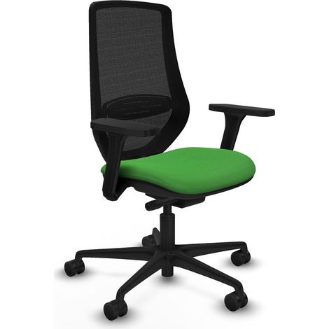 Piqueras y Crespo D036N0W Silla de Oficina Verde Cómoda (1/3)