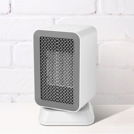 Gebrauchsfertige Keramikheizung. 3 Betriebsmodi, einstellbares Thermostat, Neigungssensor, Überhitzungsschutz. XXW (1/4)