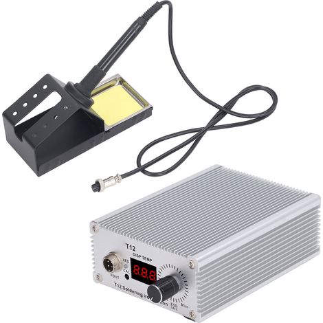 Digitale 75-W-Lötstation, automatischer Lötkolben mit Digitalanzeige, Temperatur 150–480 °C, EU-Stecker 100–230 V, automatischer Standby-Modus (1/5)