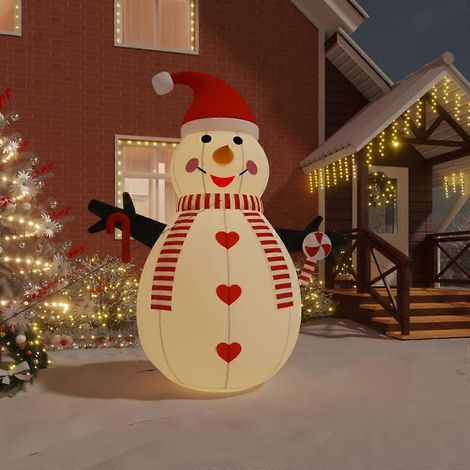 Bonhomme de neige gonflable avec LED 6tf-300 (1/5)