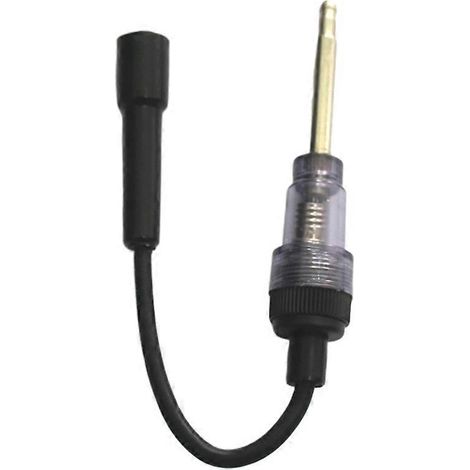 Testeur d'allumage moteur en ligne à deux trous pour bougies d'allumage (noir), 1 pièce-273cm-Black (1/3)