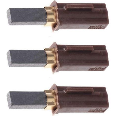 3 balais de charbon pour moteur d'aspirateur électrique 2311480 333261 33326-1 pour Ametek Lamb Tools Mar (1 pièce) (1/5)
